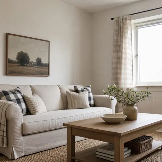 Farmhouse style living room