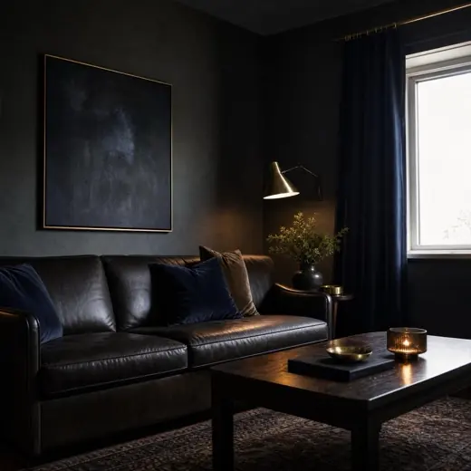 Moody style living room